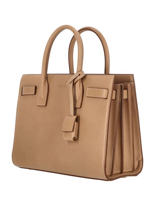 'SAC DE JOUR BABY' HANDBAG IN BROWN LEATHER WOMEN Saint Laurent | 421859AACQ32725